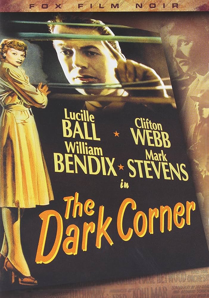 Amazon.com: The Dark Corner : Lucille Ball, Clifton Webb